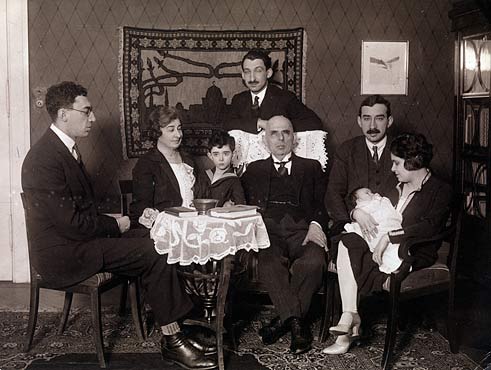 Photo of family with baby