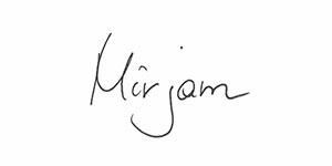 Signature of the name "Mirjam"