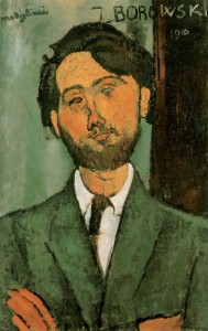 painting of a man wearing a suit
