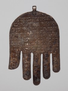 Amulet in shape of a hand