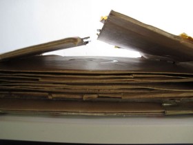 packages of schellac records
