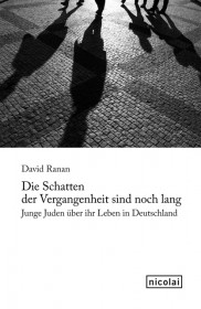 Book Cover with a photo showing human shadows