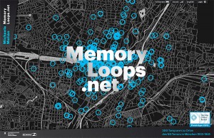 Screenshot des Online-Projekts »memoryloops«