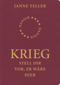 Das Buchcover in Format und Farbgebung eines Reisepasses