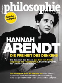 Titelblatt des Sonderhefts zu Hannah Arendt vom philosophie Magazin