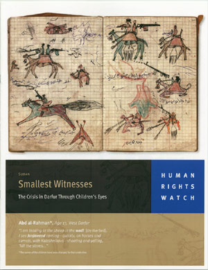 Cover picture of the Human Rights Watch publication "Smallest Witnesses"