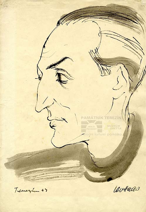 Leo Haas, Portrait of  Bedrich Fritta