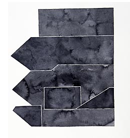 Arrangement of gray-black fields 