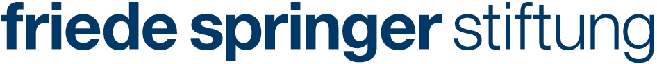 Das Bild zeigt das Logo der Friede Springer Stiftung.