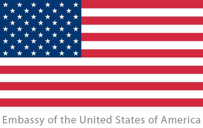 Logo: Embassy of the United States of America/US-Botschaft 
