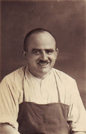 Black-and-white photograph of Martin Bader