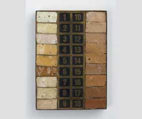 Triptych: Skin color panel, Felix von Luschan - Puhl & Wagner, Gottfried Heinersdorf, Berlin, 1926 - Metal, glass