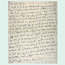 Ink-written letter