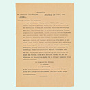 Typewritten letter