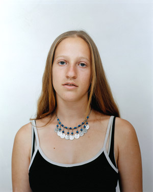 Rineke Dijkstra: Abigail, Herzliya, Israel, April 10,1999