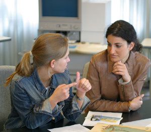 School workshop in the Jewish Museum Berlin