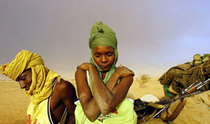 North Darfur: Soldiers with the Sudanese Liberation Army, August 2004 - © Lynsey Addario, 2004