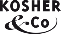logo writing "Kosher & Co"
