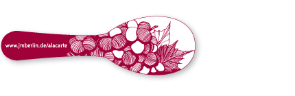 Spoon A la Carte Spoon with Inscription A la Carte