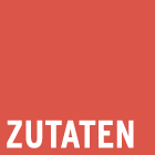 Schriftzug Zutaten