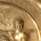 Schüssel mit der Kundschafter-Szene Schüssel mit der Kundschafter-Szene, Ausschnitt