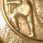 Schüssel mit der Kundschafter-Szene Schüssel mit der Kundschafter-Szene, Ausschnitt