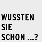 Schriftzug »Wussten Sie schon ...?«