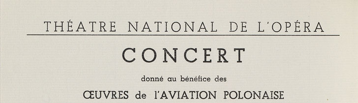 Concert announcement (detail)