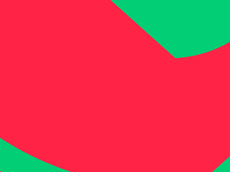 Abstrakte Grafik in Rot und Grün