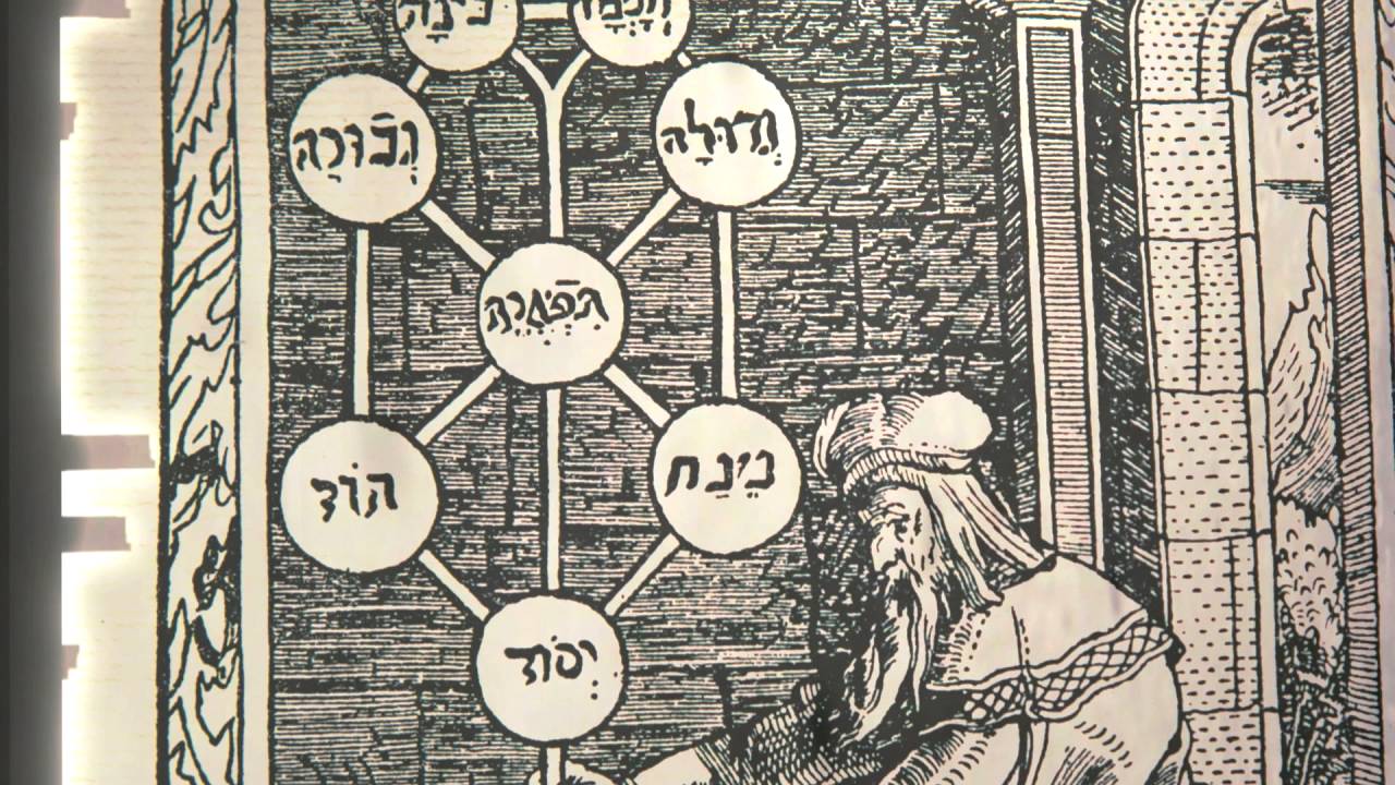 Mittelalterliche Handschrift mit hebräischen Buchstaben. 