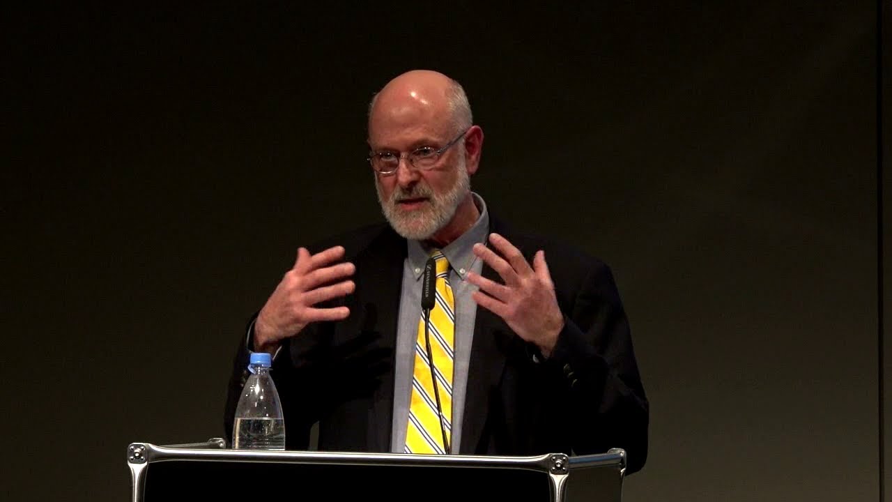 Alan Mittleman stands at the lectern