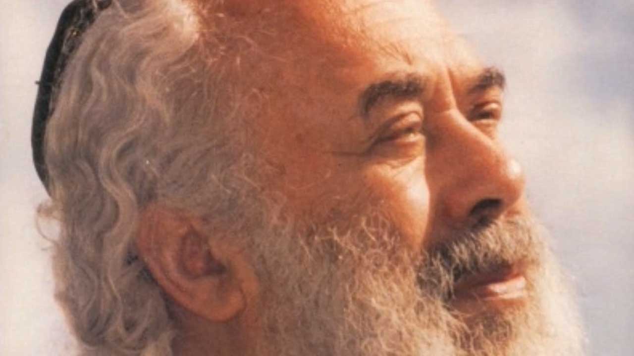 Foto von Rabbi Shlomo Carlebach.