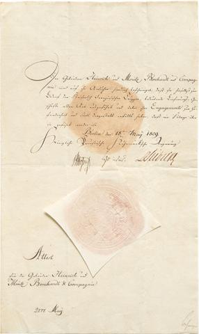  Document with seal