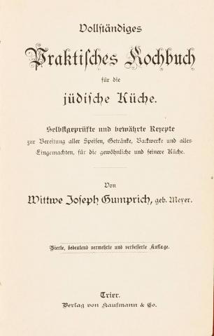 Photo of the title page with the information given in the image caption