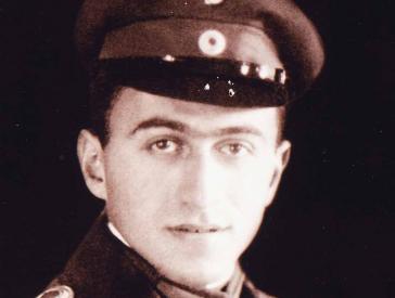 Portrait of Fritz Goldschmidt (1889-1918) in uniform.