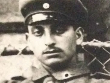 Leo Roos (1896–1917) als Soldat