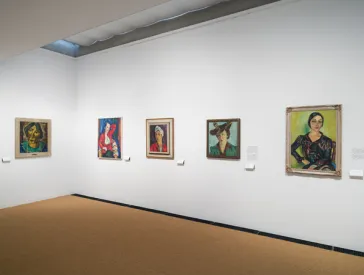 Ausstellungsansicht Brücke-Museum