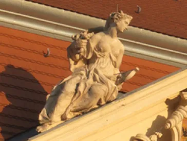 Detail of the entrance portal.