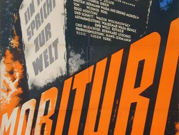 Movie poster for “Morituri”