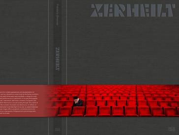 Graues Buchcover mit dem Titel ZERHEILT und einer Banderole mit dem Foto einer Person, die allein in den roten Publikumssitzen eines Theaters sitzt