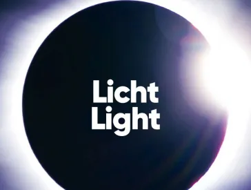 Cover JMB Journal #13, it shows a solar eclipse and the lettering “light”