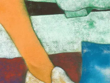 An abstract painting.