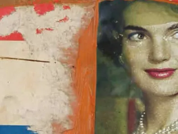 Collage mit Fotografie.