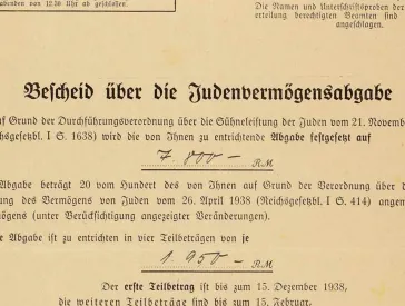 Maschinenschriftlicher Brief.