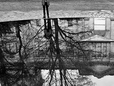 Memorial to the Sinti and Roma of Europe Murdered under the National Socialist Regime (detail).