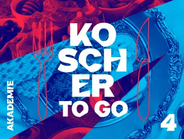 Grafikcollage mit der Aufschrift Koscher to Go 4