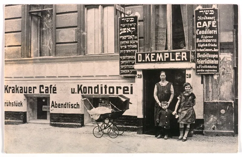 Krakauer Caf&eacute; und Konditorei der Familie Kempler in der Grenadierstra&szlig;e