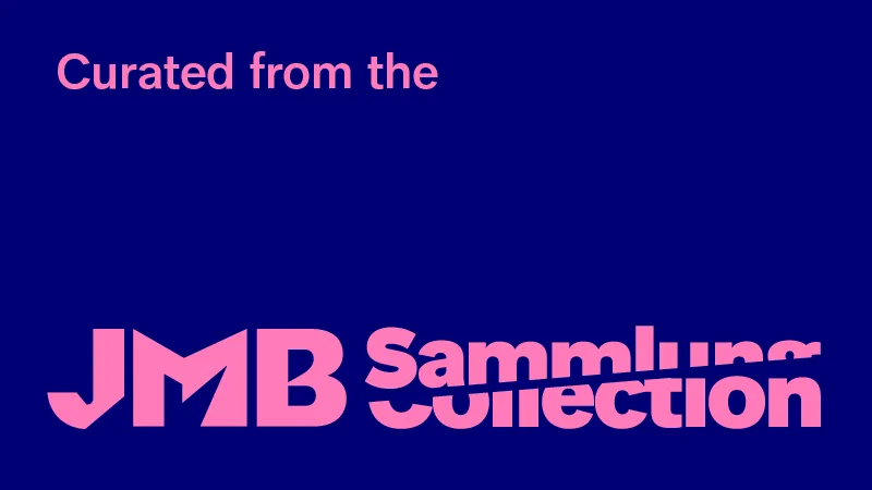 Logo with the text: Curated from the JMB collection.