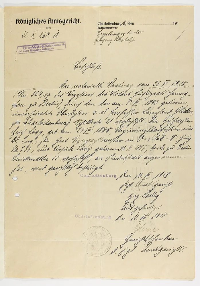 Handwritten page of adoption agreement