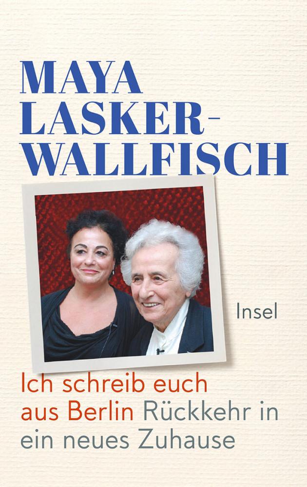 Buchcover mit Foto der Autorin und ihrer Mutter Anita Lasker-Wallfisch